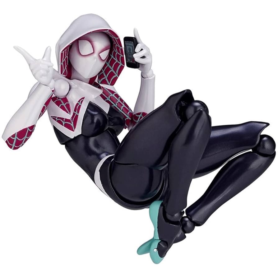 Amazon.co.jp: コミック女性スパイダーマングウェンアクション図